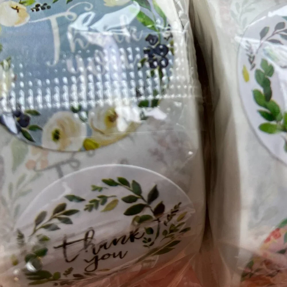 1500 Stickers - 3 x 500 THANK YOU self-a Stickers NEW TAX Write off